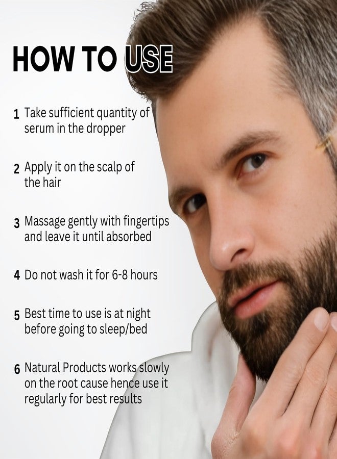 INTIMIFY زيت إنتيميفاي لنمو اللحية، للحية أكثر كثافة وطولاً، غني بالأعشاب الطبيعية - 30 مل (عبوة واحدة) - Image 5